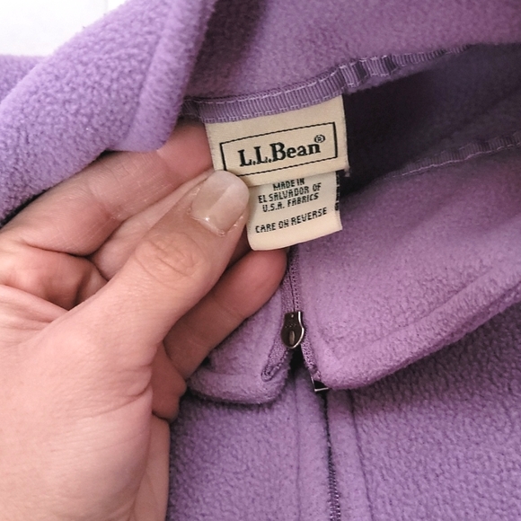 L.L. Bean Fleece Jacket - Picture 3 of 10